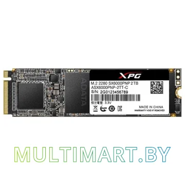 SSD диск A-Data XPG SX6000 Pro 2TB (ASX6000PNP-2TT-C)